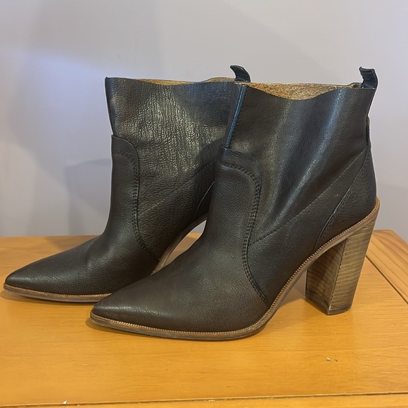 Boss Orange - Authenticated Boots - Leather Dark Brown for Women, Good Condition - Picture 2 of 6